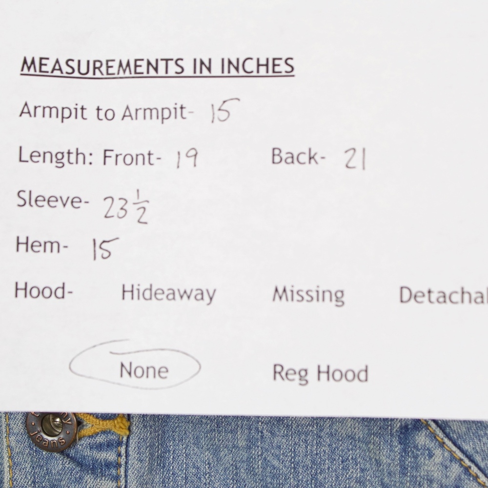 Tommy Hilfiger Jean Denim Jacket Size XS - Picture 8 of 8